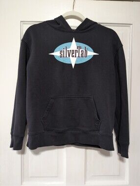 Levi’s Silver Tab Big Logo Black Pullover Hoodie Kids L(12-13) School(1533)B